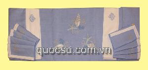 Khăn trải bàn san hô-ốc 13.3